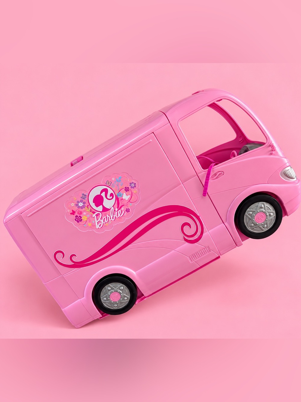 Barbie 2008 Glamour Camper RV Pink Vacation Van